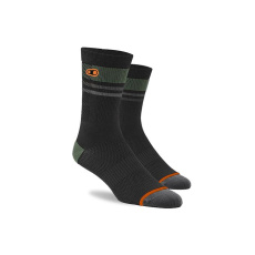 CRANKBROTHERS Icon MTB Sock-black/orange/green