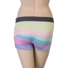 SENSOR COOLMAX IMPRESS dámské kalhotky s nohavičkou sand/stripes Velikost: