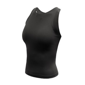 SENSOR INFINITY ECO dámský crop top true black velikost