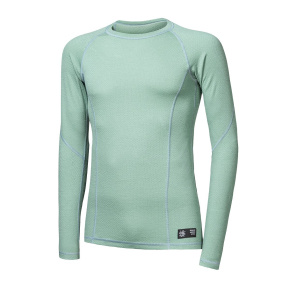 SENSOR MERINO DF pánské triko dl.rukáv basil green velikost