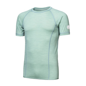 SENSOR MERINO AIR pánské triko kr.rukáv basil green velikost