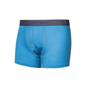 SENSOR MERINO ACTIVE pánské trenky modrá velikost