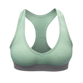 SENSOR MERINO DF dámská podprsenka basil green velikost