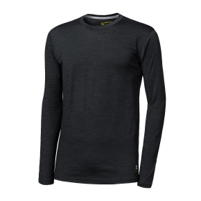 SENSOR MERINO CORDURA pánské triko dl.rukáv černá velikost