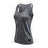 SENSOR MERINO LITE dámské triko bez rukávu anthracite gray velikost