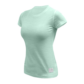 SENSOR MERINO CORDURA dámské triko kr.rukáv basil green velikost