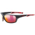 UVEX BRÝLE SPORTSTYLE 232 P BLACK MAT RED / POLAVISION MIRROR RED (S5330022330)