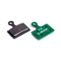 SINTER BRZDOVÉ DESTIČKY SHIMANO K TYPE GREEN (73-018-063-7)