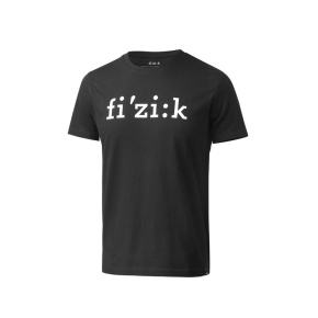 FIZIK TRIKO S KRÁTKÝM RUKÁVEM BLACK LOGO (FTSRT010010)