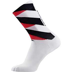 GORE Essential Signal Socks white / lab red 47-49/XXL