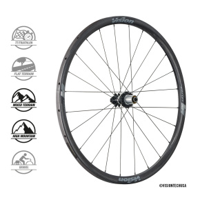 VISION zapletená kola METRON30 SL DB-CL Tub SH11 VISION zapletená kola METRON30 SL DB-CL Tub SH11