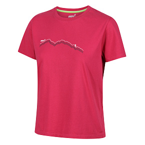 INOV8 GRAPHIC TEE "Ridge" W pink INOV8 GRAPHIC TEE "Ridge" W pink