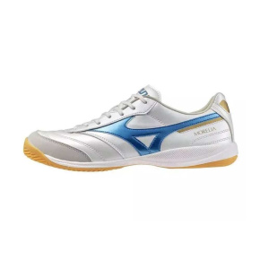 MIZUNO MORELIA SALA PRO IN / White/Laser Blue/Gold MIZUNO MORELIA SALA PRO IN / White/Laser Blue/Gold