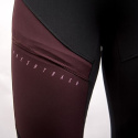 FT WOMEN'S CROSS POINT PANTS TRUE BLACK/PORT RED velikost