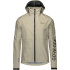 GORE LUPRA GORE-TEX Hooded Logo Jacket Mens tech beige / black