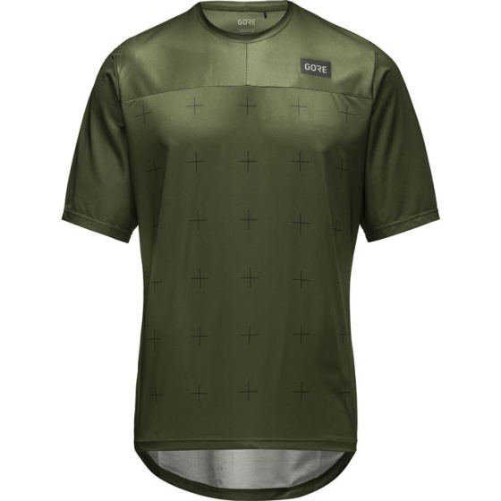 GORE TrailKPR Daily Shirt Mens utility green XL
