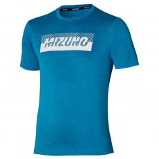 MIZUNO Core Graphic Tee / Mykonos Blue / MIZUNO Core Graphic Tee / Mykonos Blue /