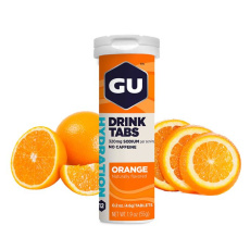 GU Hydration Drink Tabs 54 g Orange 1 tuba (balení 8ks) Expirace 09/23 GU Hydration Drink Tabs 54 g Orange 1 tuba (balení 8ks) Expirace 09/23