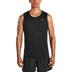 SAUCONY MEN HYDRALITE SLEEVELESS BLACK SAUCONY MEN HYDRALITE SLEEVELESS BLACK