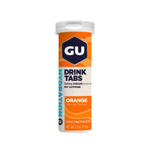 Výprodej-GU Hydration Drink Tabs 54 g - Orange AKCE EXP 12/25 EXP 12/25