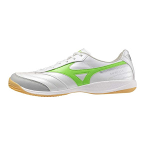 MIZUNO MORELIA SALA PRO IN / White/Neon Green/Galaxy Silver