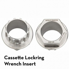 WOLF TOOTH nářadí FLAT WRENCH INSERT Lock Ring WOLF TOOTH nářadí FLAT WRENCH INSERT Lock Ring