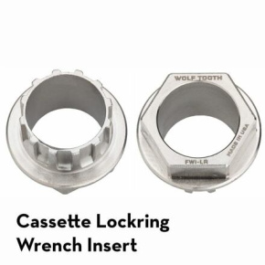WOLF TOOTH nářadí FLAT WRENCH INSERT Lock Ring