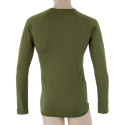 SENSOR MERINO ACTIVE pánské triko dl.rukáv safari green velikost