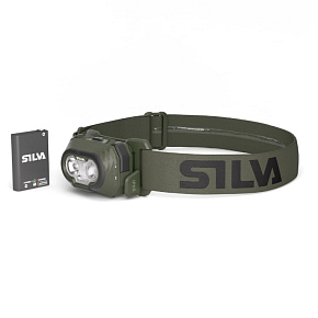 Čelovka SILVA Discover Hybrid Green