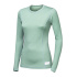 SENSOR MERINO DF dámské triko dl.rukáv basil green velikost M