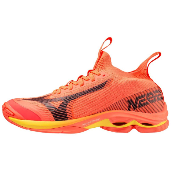 MIZUNO WAVE LIGHTNING NEO2 / NeonFlame/Black/Bolt 2
