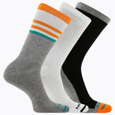merrell ponožky MEA33629C3B2 ORAST CUSHIONED COTTON STRIPE CREW (3 packs) orange assorted merrell ponožky MEA33629C3B2 ORAST CUSHIONED COTTON STRIPE CREW (3 packs) orange assorted