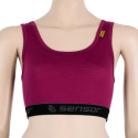 SENSOR MERINO ACTIVE dámská podprsenka lilla 