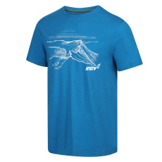 INOV-8 GRAPHIC TEE "HELVELLYN" M blue INOV-8 GRAPHIC TEE "HELVELLYN" M blue
