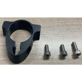 Carrier Rack Adapter Alloy Anodize Gloss BLK with Bolt