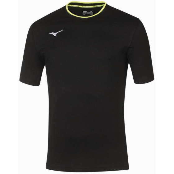 MIZUNO Men Mizuno Tee/Black/Yellow Fluo