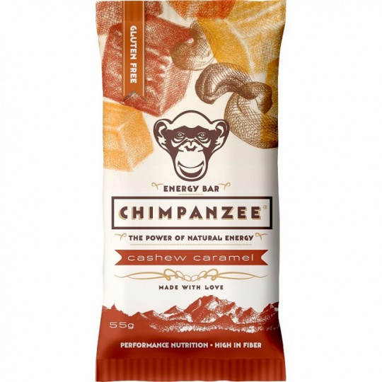 CHIMPANZEE  ENERGY BAR Cashew Caramel 55g