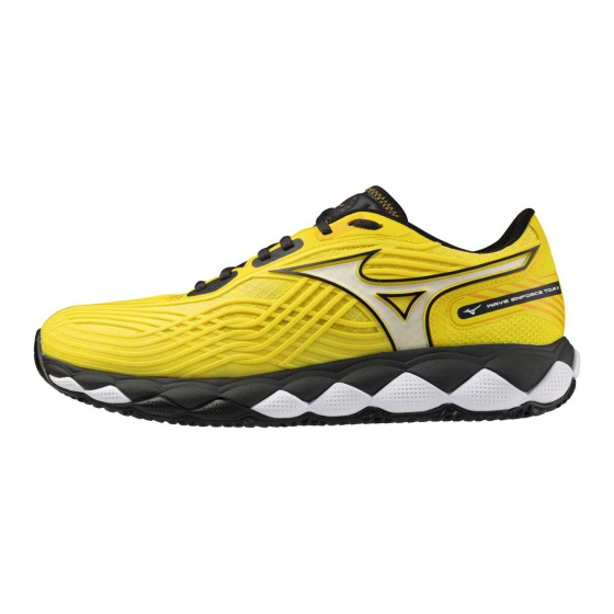 MIZUNO WAVE ENFORCE TOUR 2 PADEL(U) / Vibrant Yellow/Black/BlackSand