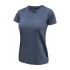 FT WOMEN'S MERINO TENCEL LOGO TEE BLUE velikost S