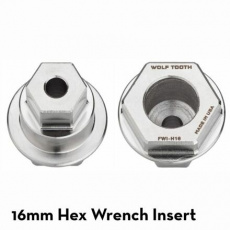 WOLF TOOTH nářadí FLAT WRENCH INSERT 16mm hex WOLF TOOTH nářadí FLAT WRENCH INSERT 16mm hex