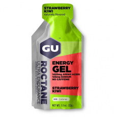 GU Roctane Energy Gel 32 g Strawberry/Kiwi 1 SÁČEK (balení 24ks) Expirace 10/22 GU Roctane Energy Gel 32 g Strawberry/Kiwi 1 SÁČEK (balení 24ks) Expirace 10/22