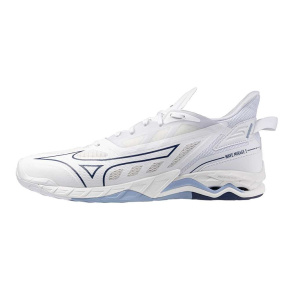 MIZUNO WAVE MIRAGE 5(U) / White/BellwetherBlue/BelAirBlu /