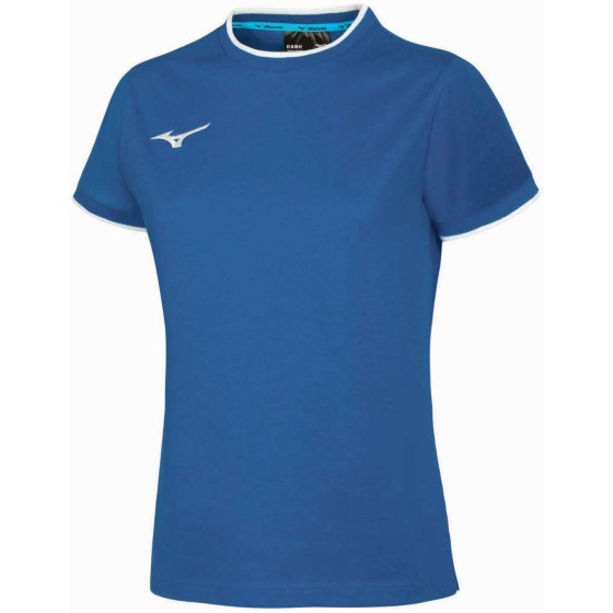 MIZUNO Wom Mizuno Tee/Royal/White