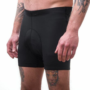 SENSOR CYKLO BASIC pánské kalhoty krátké true black velikost