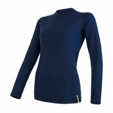 SENSOR MERINO DF dámské triko dl. rukáv deep blue SENSOR MERINO DF dámské triko dl. rukáv deep blue
