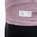 SENSOR MERINO DF dámské triko dl.rukáv zip mystic violet velikost XL
