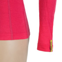 SENSOR MERINO ACTIVE dámské triko dl.rukáv magenta velikost