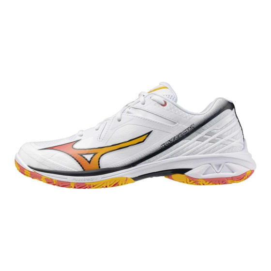 MIZUNO WAVE CLAW 3(U) / White/Citrus/Calypso Coral