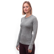 SENSOR MERINO BOLD dámské triko dl.rukáv cool gray Velikost: SENSOR MERINO BOLD dámské triko dl.rukáv cool gray Velikost: