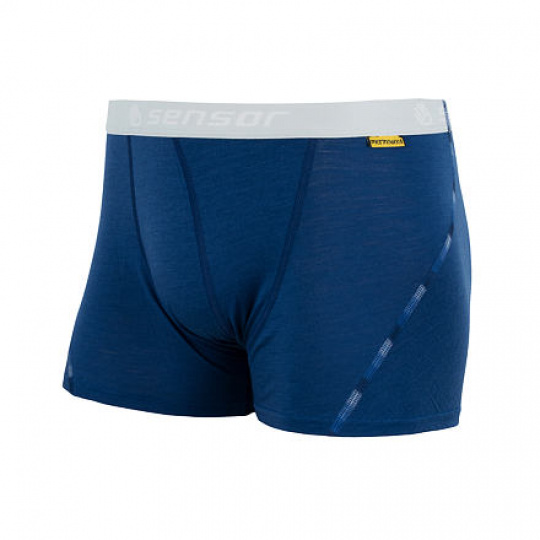 SENSOR MERINO AIR pánské trenky tm.modrá Velikost: